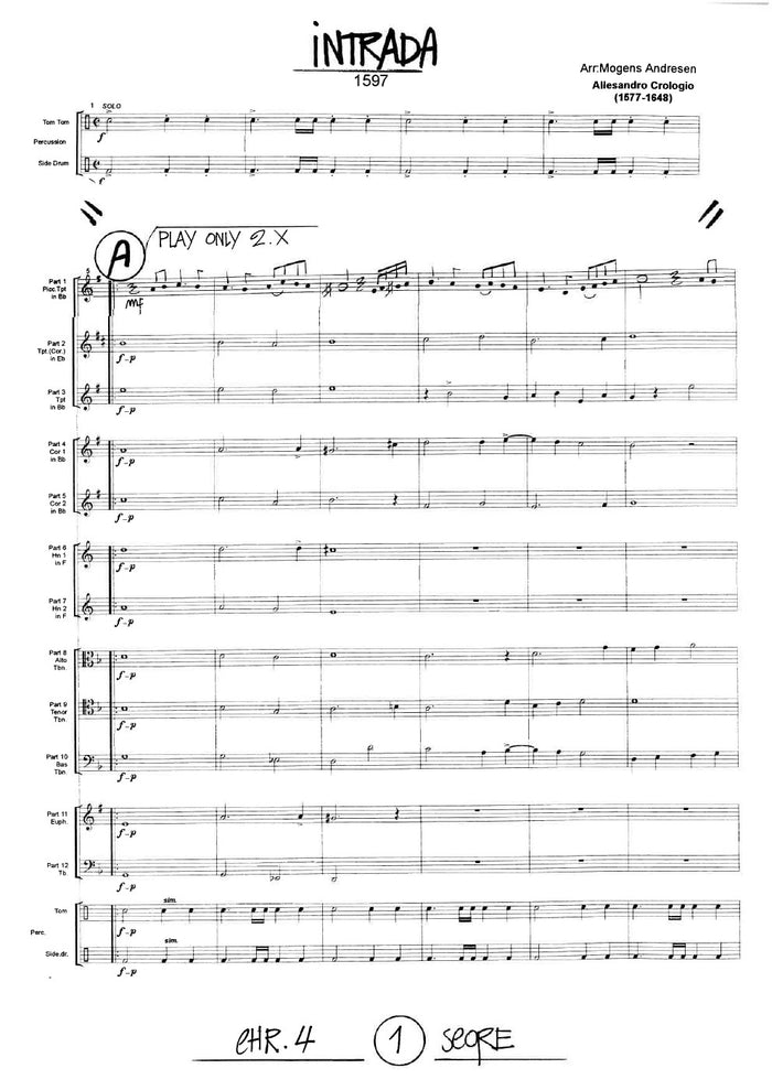 Music from The Royal Court of King Christian the 4th - Academic Brass Ensemble