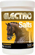 NAF Electro Salts 1kg tub, powdered electrolyte supplement for horses in work