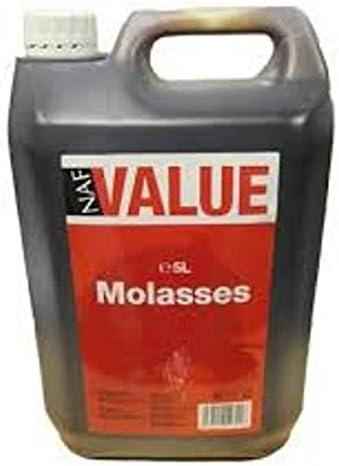 NAF Molasses 5 litre container, un-sulphured cane molasses feed supplement for horses