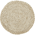 Nahla Round Placemat 35cm Natural
