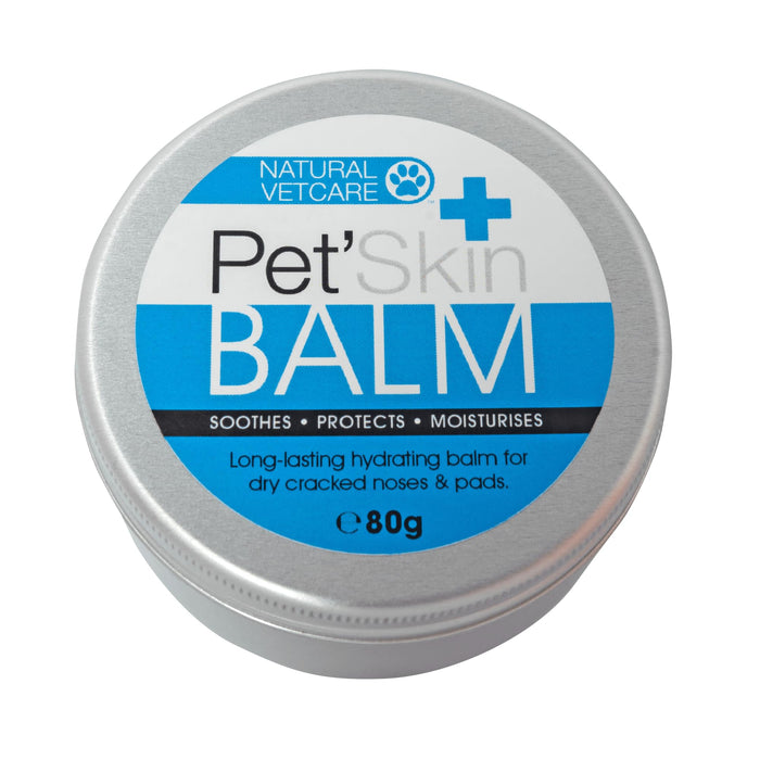 Natural VetCare Pet'Skin Balm pot, a fragrance-free hydrating balm for cats and dogs