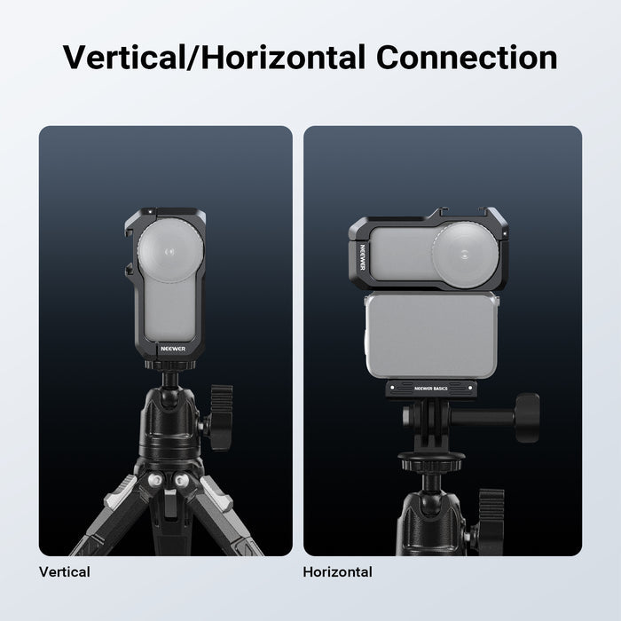NEEWER AC066 camera cage offers vertical and horizontal connections.