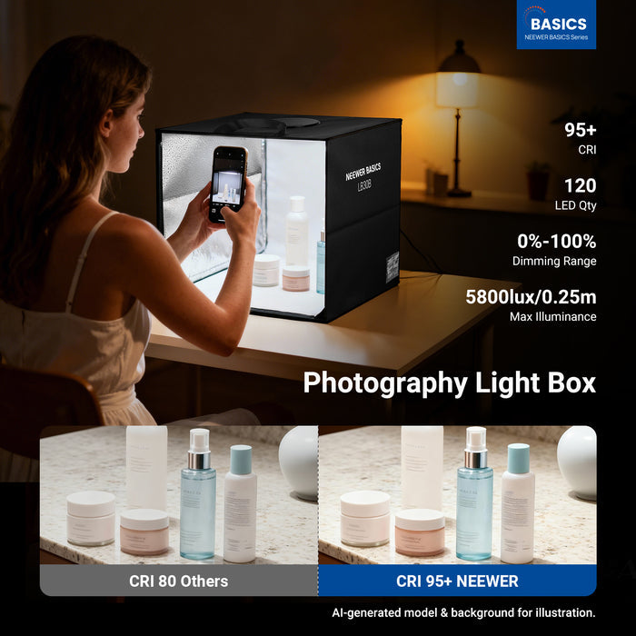 NEEWER BASICS LB30B/LB40B Photo Studio Light Box