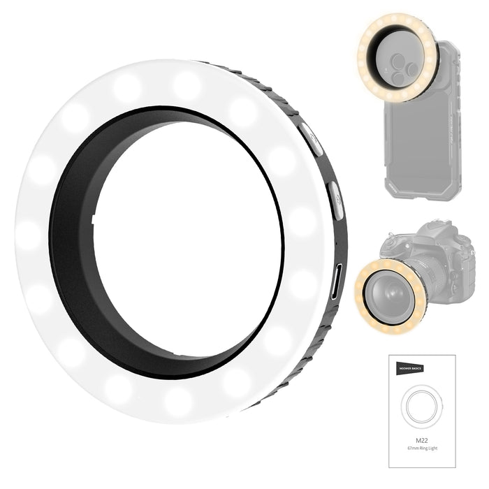 NEEWER M22 67mm Threaded Ring Light