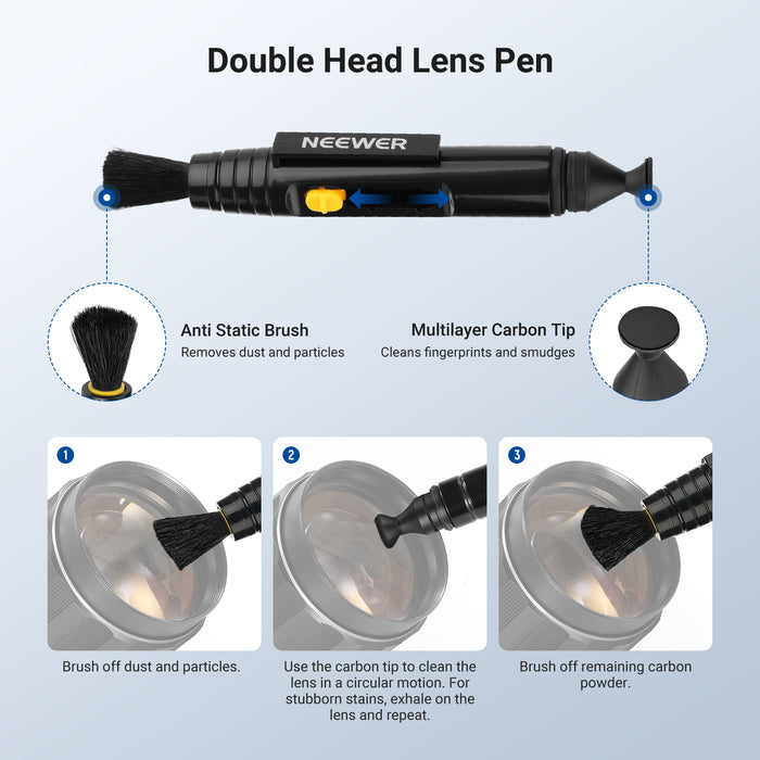 NEEWER HM-51 2 in 1 Camera Lens Cleaning Accessories Kit