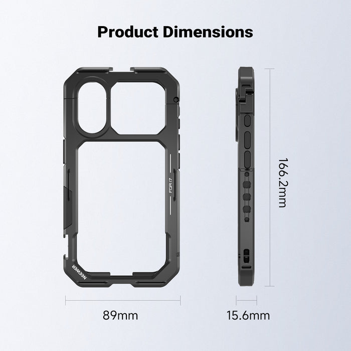 NEEWER PA158 Phone Cage Compatible with iPhone 17 Only