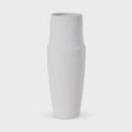 Nelson White Textured Vase Large
