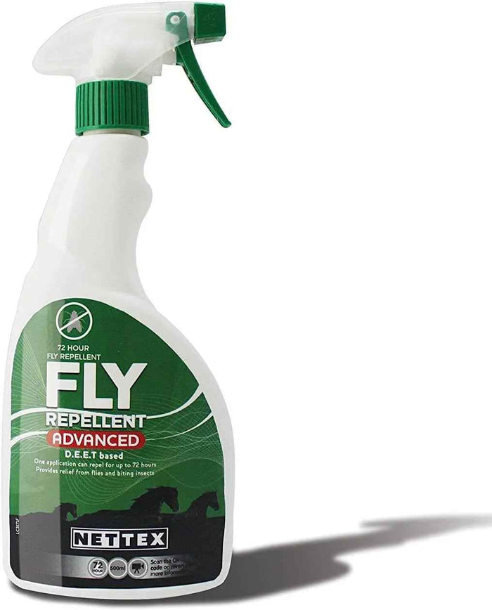 Nettex Fly Repellent Advanced for horses, 500ml trigger spray bottle