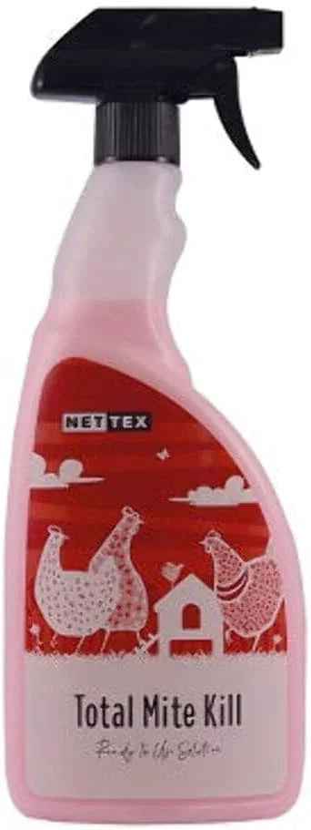 Nettex Total Mite Kill aerosol spray, 250ml can for poultry housing