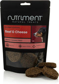 Gourmet beef and cheese burgers, semi-moist grain-free treats for dogs