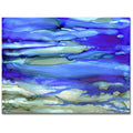 Ocean Blue' Wrapped Canvas Wall Art