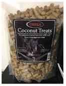 Omega Equine coconut flavour horse treats in a 4kg resealable pouch