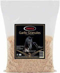 Omega Equine garlic granules in a 1kg bag, natural supplement for horses