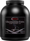 Omega Equine Glucosamine Extra 3.6kg tub of joint supplement powder