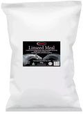 Omega Equine micronised linseed meal in a 20kg bag, high-oil conditioning feed for horses