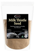 Omega Equine Milk Thistle 1kg tub of milk thistle seed for horses