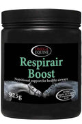 Omega Equine Respirair 925g pot, herbal respiratory supplement powder for horses