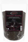 Omega Equine seaweed and rosehips 2kg tub, natural coat and hoof supplement for horses and ponies