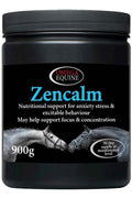 Omega Equine ZenCalm 900g tub, magnesium and chamomile calming supplement for horses