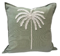Palma Cushion 50cm Mint COVER ONLY