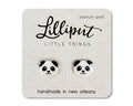 Panda Earrings