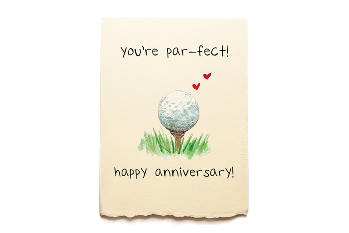 Par-fect Wedding/Anniversary Card