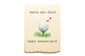 Par-fect Wedding/Anniversary Card