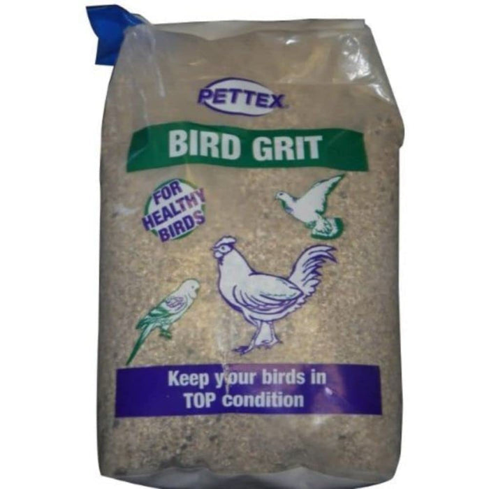 Pettex chicken and poultry grit in a 25kg sack, offered free-choice to laying hens and other poultry