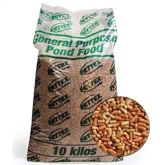 Pettex complete mixed pond sticks fish food, 10kg bag