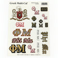 Phi Mu Decal Page - Discontinued
