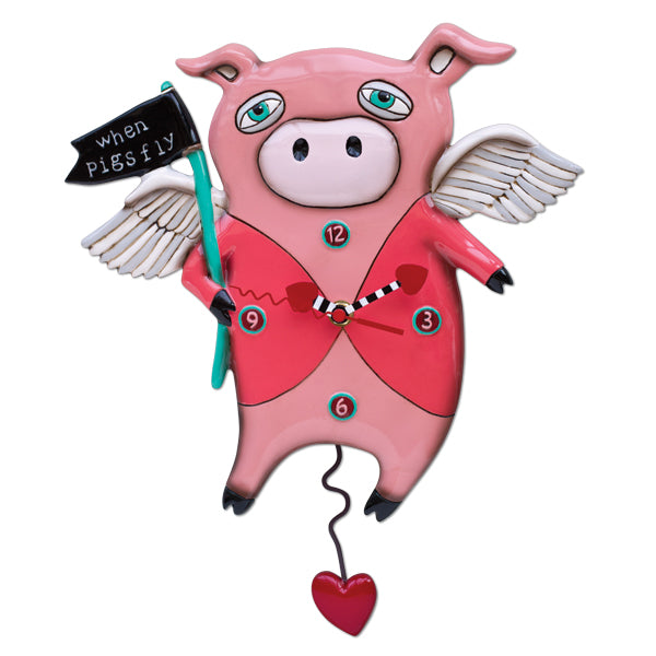 Pigs Fly Clock
