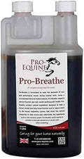 Pro-Equine Pro-Breathe 500ml bottle of concentrated herbal respiratory syrup for horses