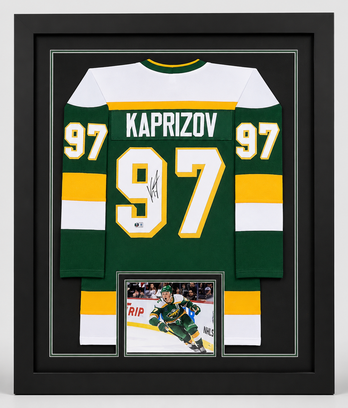 Professional Framing For Any Jersey w/ Photo