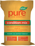 15kg bag of Pure Condition Mix, an oil-based conditioning feed for horses from the Pure Feed Company
