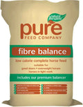 15kg bag of Pure Fibre Balance, grass chaff and balancer combined, from the Pure Feed Company