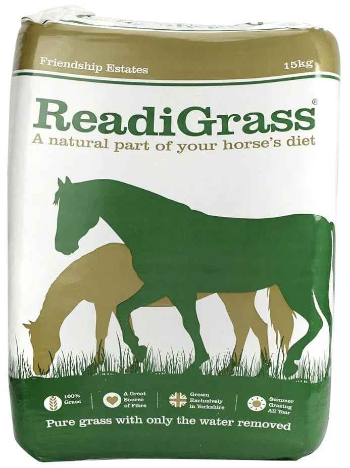 Friendship Estates ReadiGrass 15kg bale of dried natural grass with nothing added