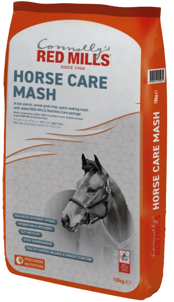 Red Mills Horse Care Mash 18kg bag, quick-soaking cereal-free mash for older horses