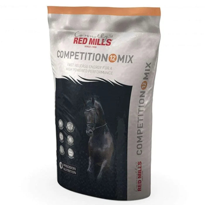 Red Mills Competition 12 Mix 20kg bag, oat-based performance muesli for competition horses