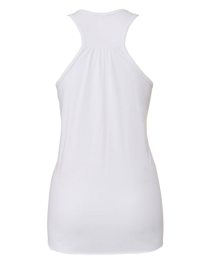 Renegades Hustle & Heart Flowy Racerback Tank - White