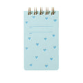 Reporter Notebook - Blue Hearts