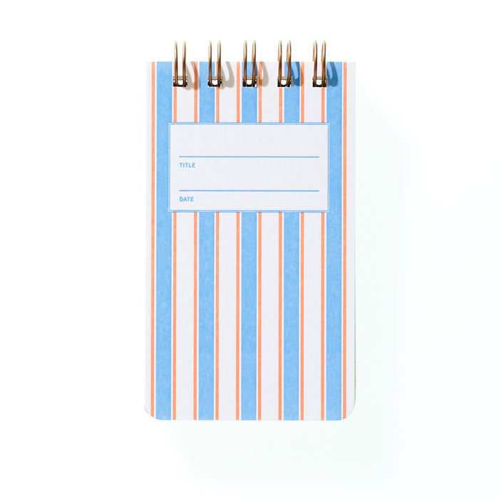 Reporter Notebook - French Stripes