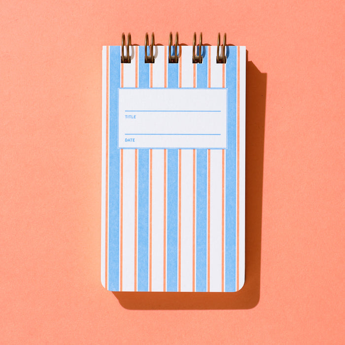 Reporter Notebook - French Stripes