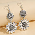 Retro Sunflower Earrings INS Fashion Jewelry Gift Women
