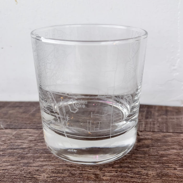 Rockwall TX Map Rocks Whiskey Glass - Lyla's: Clothing & Gifts - Online and Rockwall Texas Boutique