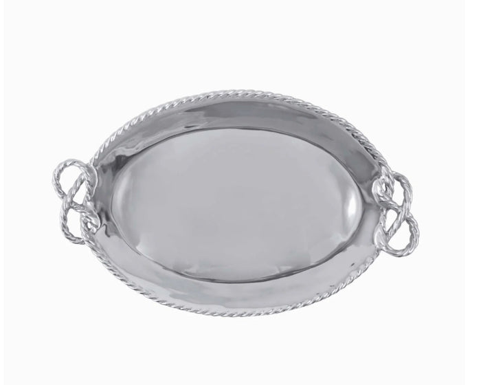 Rope Oval Serving Tray