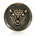 Round Ceramic Trinket Dish - Regal Leopard