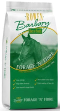 Rowen Barbary Forage 'n' Fibre 20kg bag of low-energy high-fibre horse feed
