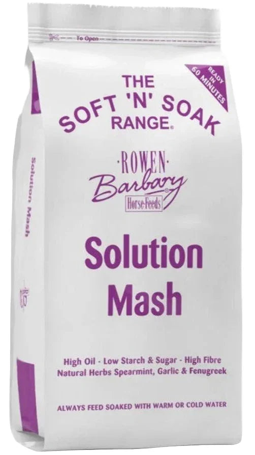 Rowen Barbary Solution Mash 20kg bag, cereal-free high-oil soaked feed