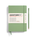 Sage Hardcover A5 Medium Notebook - Lined