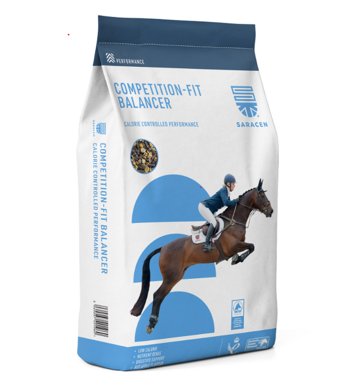 Saracen Competition Fit Balancer 20kg bag, low-intake performance feed balancer for competition horses and ponies